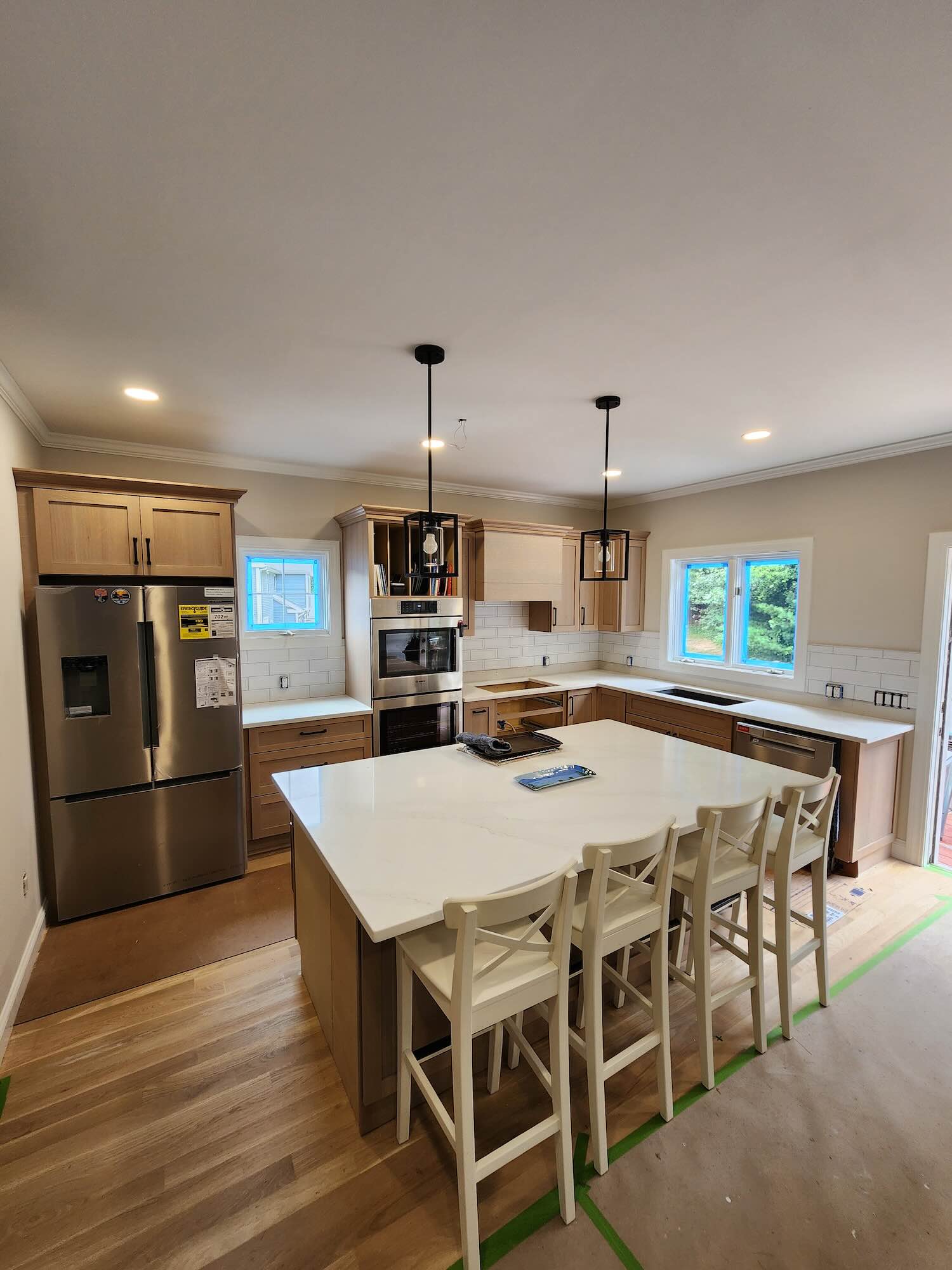 Kitchen remodel project in Warwick, RI