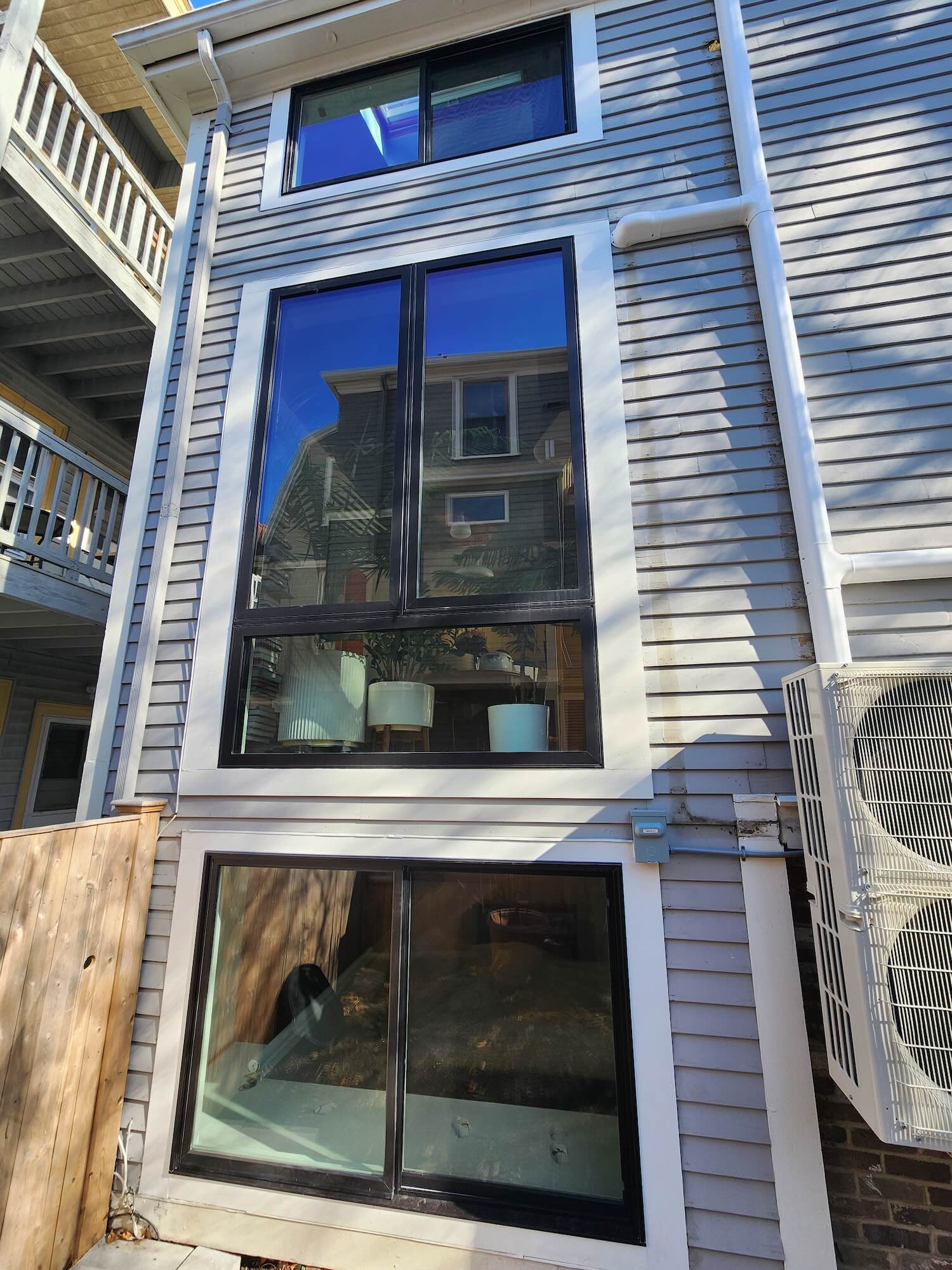 Window replacement project in Attleboro, MA